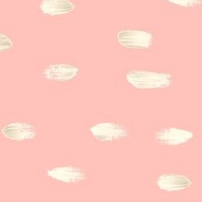 brushstrokes(blush pink&coconut)