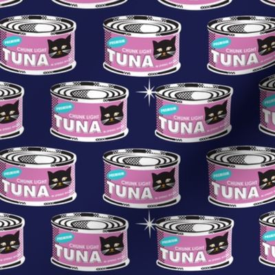 Hot Tuna* (Jackie Blue) || black cats on tinned fish cans