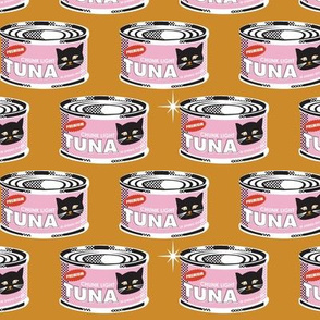 Hot Tuna* (Gold Seal) || black cats on tinned fish cans
