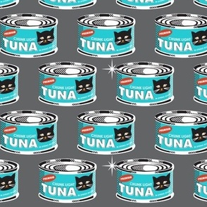 Hot Tuna* (Pepper Pot) || black cats on tinned fish cans