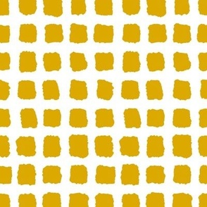 Choppy Checkers Mustard Inverted