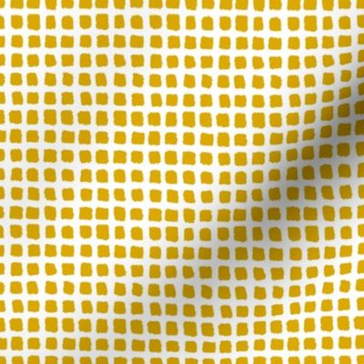 Choppy Checkers Micro Scale Mustard Inverted
