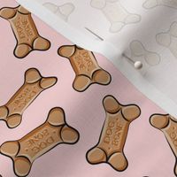 dog bones - dog treats - pink - C20BS