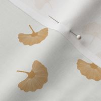 gingko leaf fabric - muted neutral fabric, trendy kids room fabric - sfx1144 oak leaf