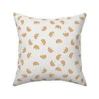 gingko leaf fabric - muted neutral fabric, trendy kids room fabric - sfx1144 oak leaf