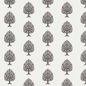MEDIUM tree block print fabric - blockprint fabric, indian fabric, home decor - sfx1111