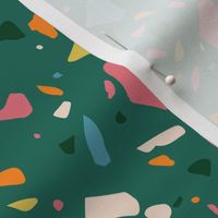 Large Terrazzo Confetti Green