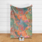 Marbled Sherbet 57" x  36" HUGE