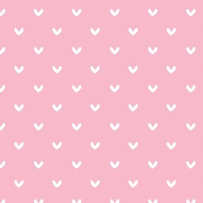 Small Hearts (carnation pink)