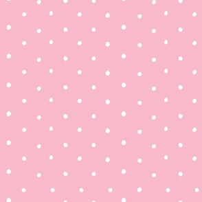 Carnation Pink Polka Dot