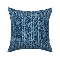 Blueberry Crazy Herringbone