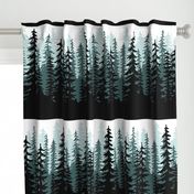 Minty Pines Pillow - 18 inch