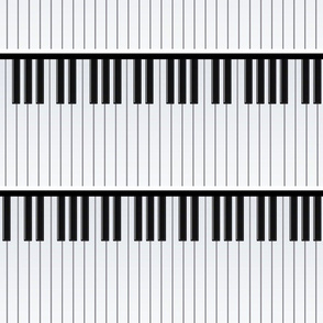 Piano Keys Rotated