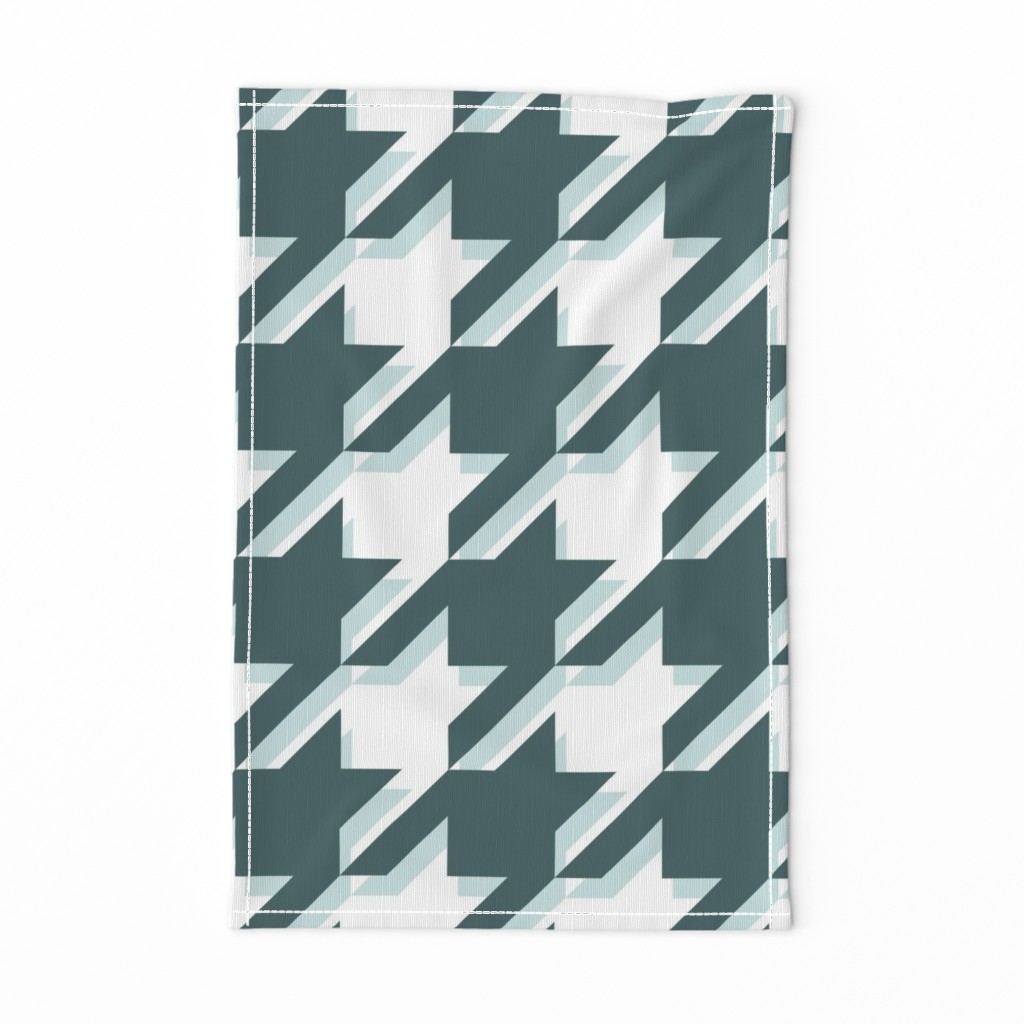 Giant houndstooth - pine mint