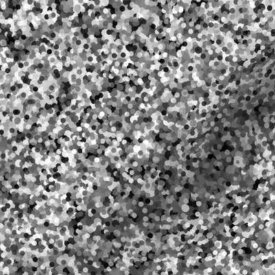 Micro Dots Grayscale Static
