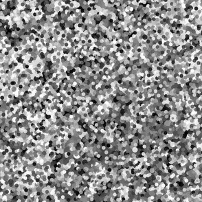 Micro Dots Grayscale Static