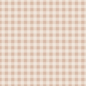 A Smaller // Check Gingham in dusty blush pinks