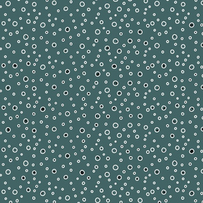 Pine Mint Ditsy Dots