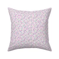Needlework ditsy floral lilac