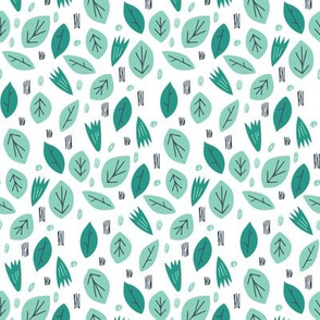 Scattered Leaves, Mint