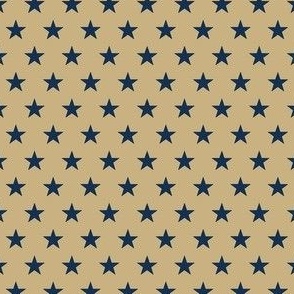 Tan Navy Blue Stars sm