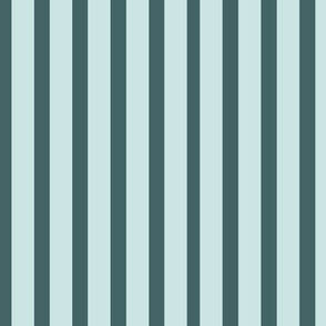 Stripes Mint and Pine 