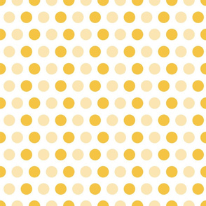 Ocher Yellow Dots