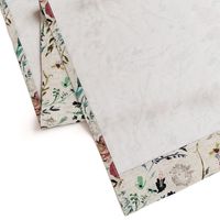 Fable Floral (vintage cream) JUMBO