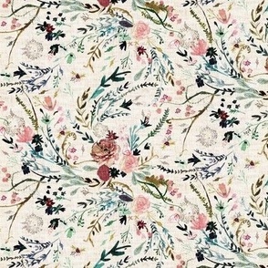 Fable Floral (vintage cream) SML 