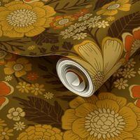 1970s Retro/Vintage Floral Pattern