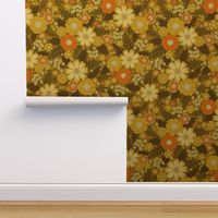 1970s Retro/Vintage Floral Pattern