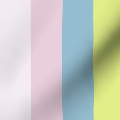 Sherbet Rainbow Vertical Stripe