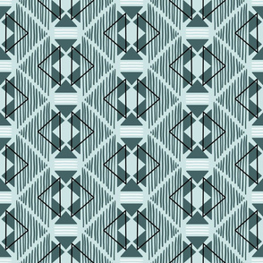 Tribal pine geometry on mint