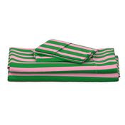 Green with Pink Stripes-Vertical