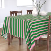 Green with Pink Stripes-Vertical