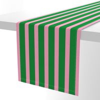 Green with Pink Stripes-Vertical