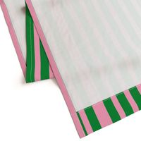 Green with Pink Stripes-Vertical