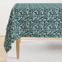 Green With Envy Floral Two-Tone