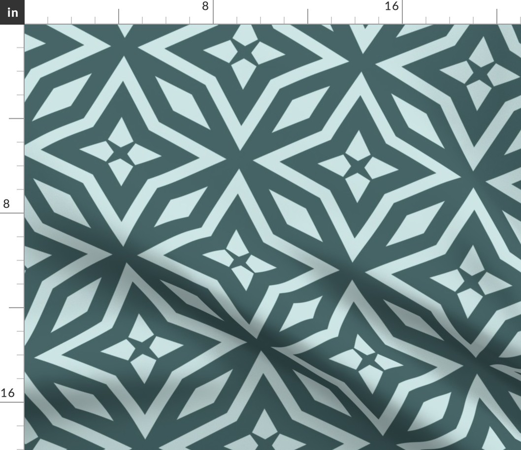 Pine Mint Geometric