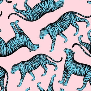 Tigers (Pink and Blue)