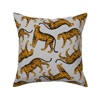 Tigers (Grey and Marigold)