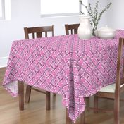 Ribbon weave - pink