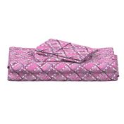 Ribbon weave - pink