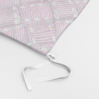 Ribbon weave - pink