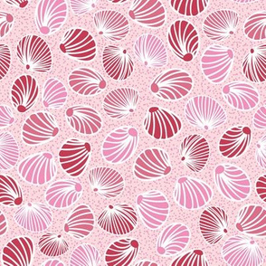 pink clams by rysunki_malunki