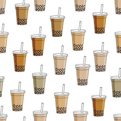 Iced Drinks Fabric, Wallpaper and Home Decor | Spoonflower