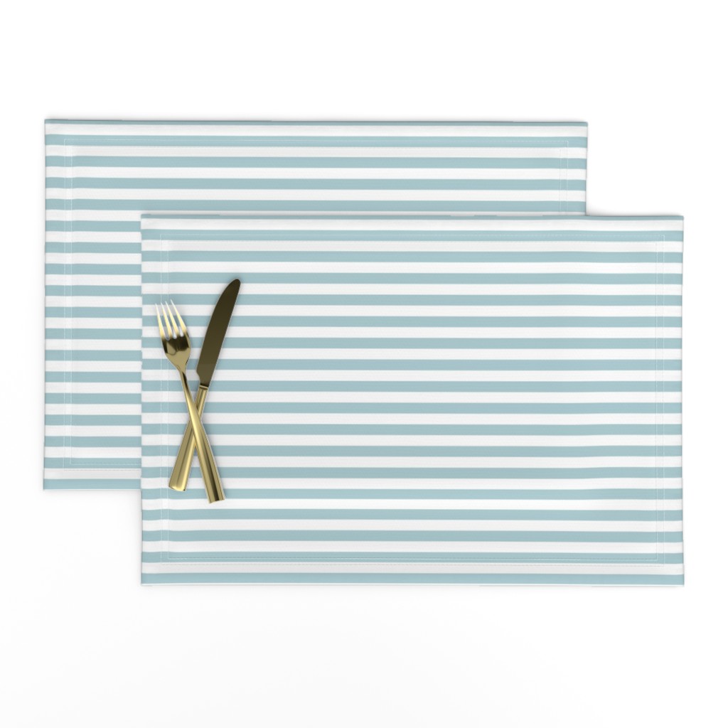 Light Dusty Blue Stripes