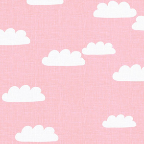 Clouds pink