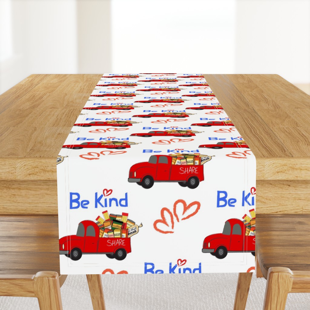 The REAL Food Truck BE KIND Share hearts