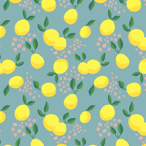 lemon and floral